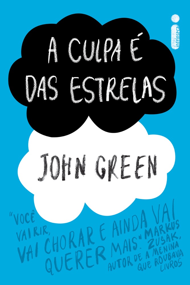 Capa do livro A Culpa é das Estrelas, de John Green