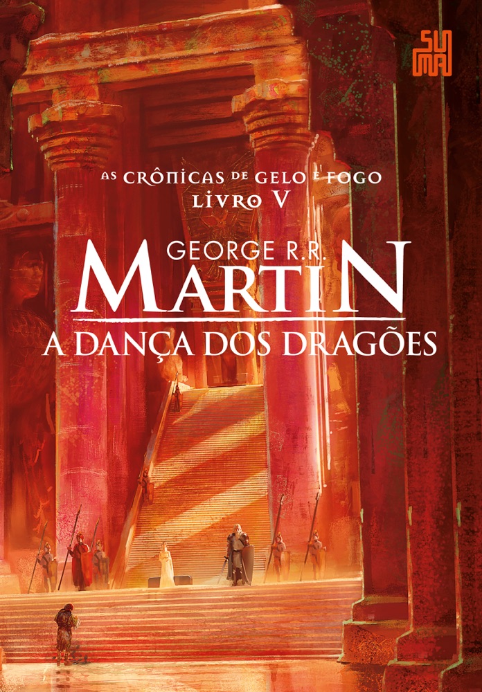 Capa do livro A Dança dos Dragões, de George R. R. Martin