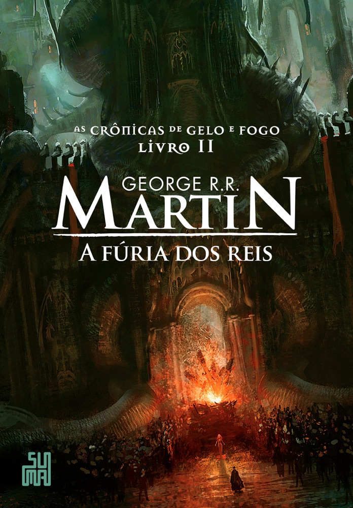 Capa do livro A Fúria dos Reis, de George R. R. Martin