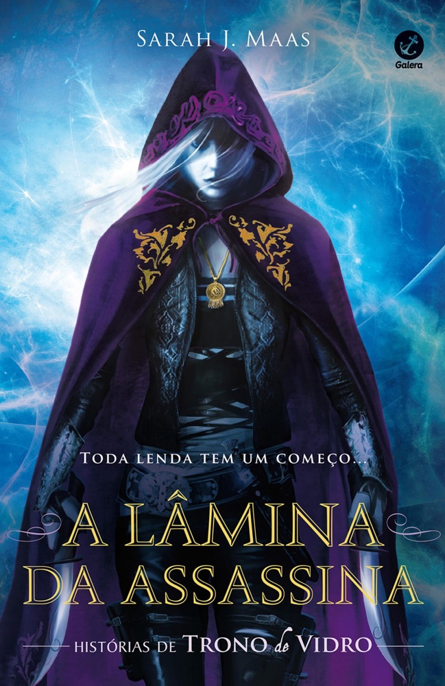 Capa do livro A Lâmina da Assassina, de Sarah J. Maas