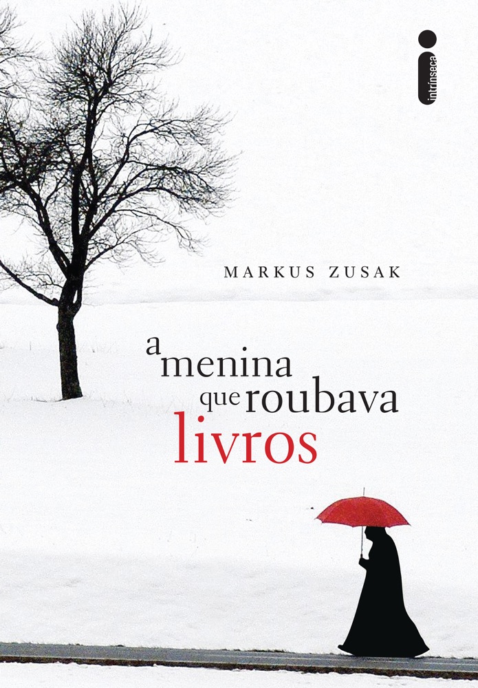 Capa do livro A Menina que Roubava Livros, de Markus Zusak