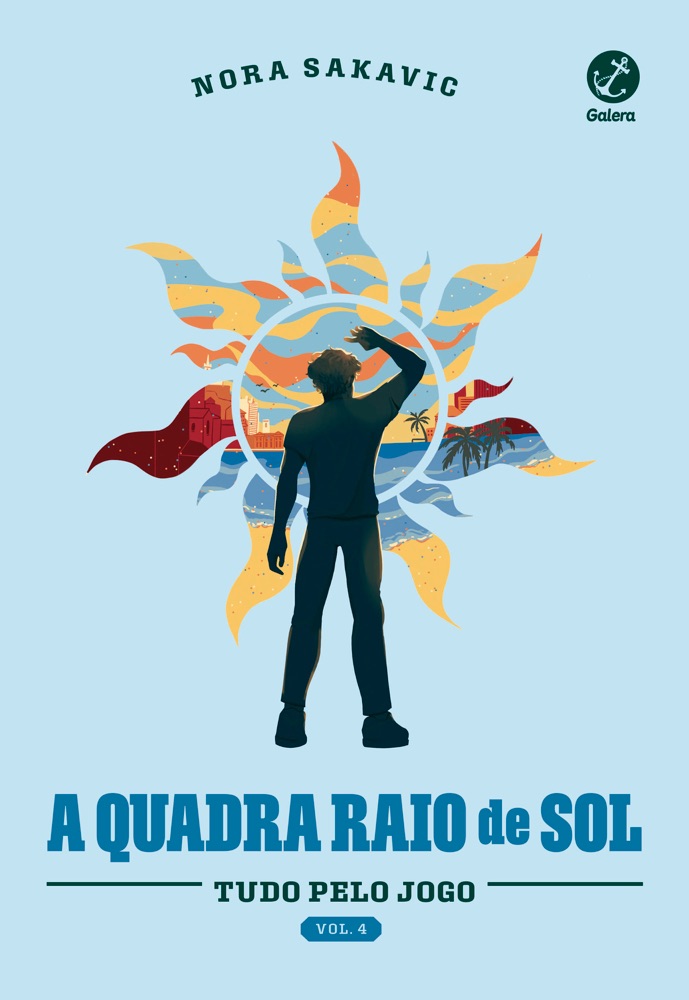 Capa do livro A Quadra Raio de Sol, de Nora Sakavic