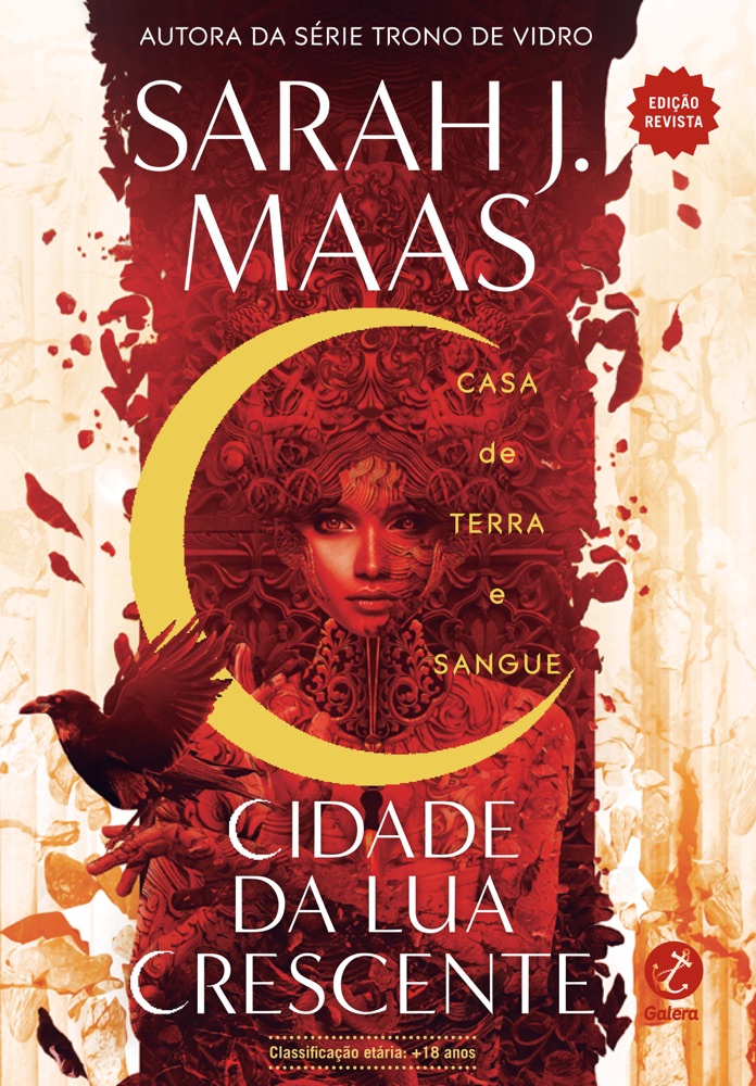 Capa do livro Casa de Terra e Sangue, de Sarah J. Maas
