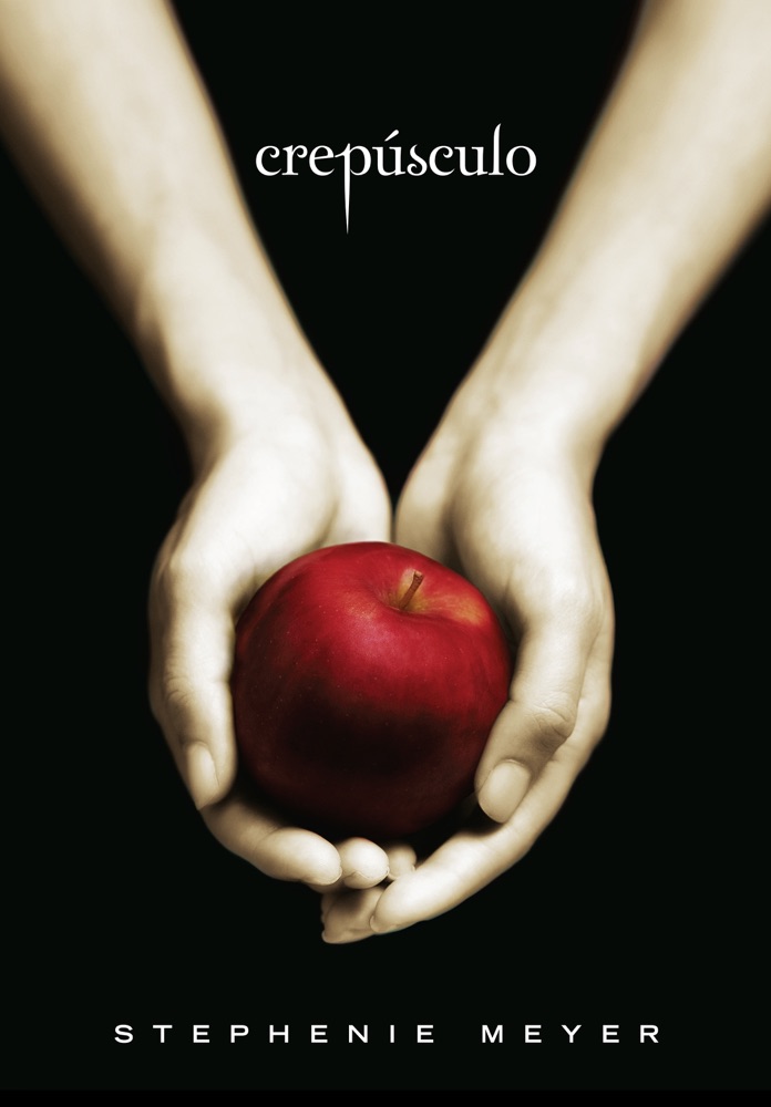 Capa do livro Crepúsculo, de Stephenie Meyer