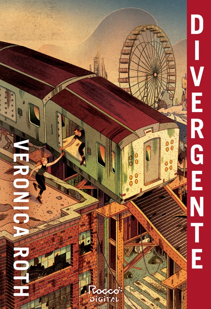 Capa do livro Divergente, de Veronica Roth