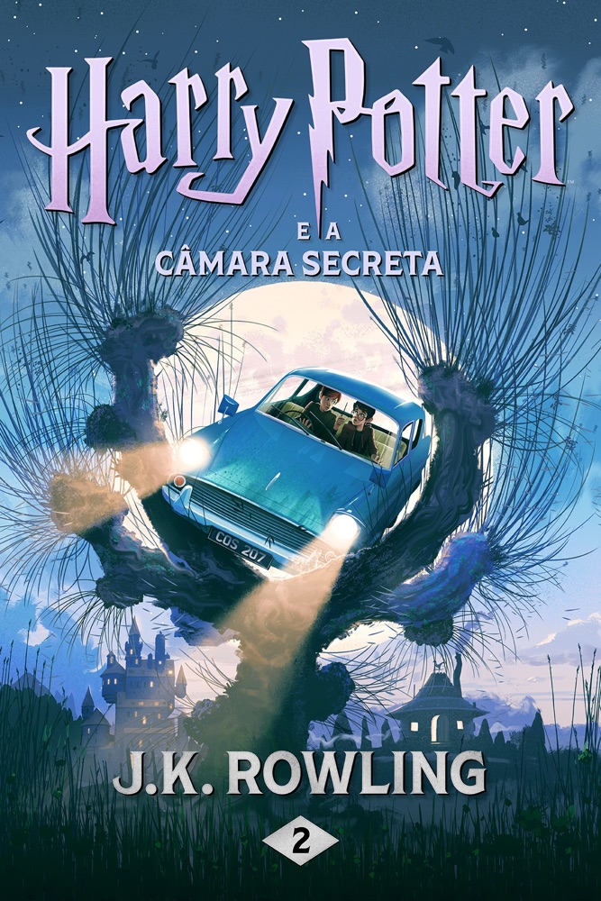 Capa do livro Harry Potter e a Câmara Secreta, de J. K. Rowling