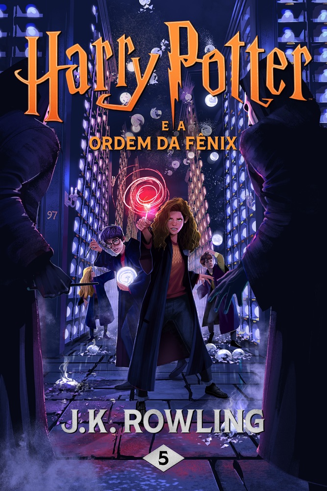 Capa do livro Harry Potter e a Ordem da Fênix, de J. K. Rowling