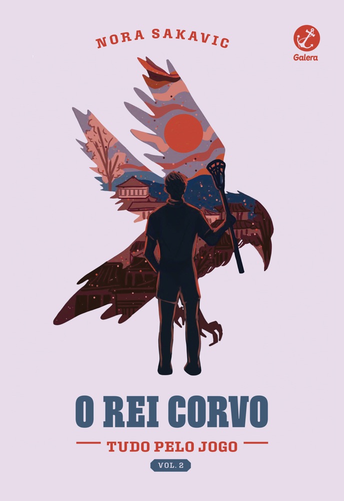 Capa do livro O Rei Corvo, de Nora Sakavic