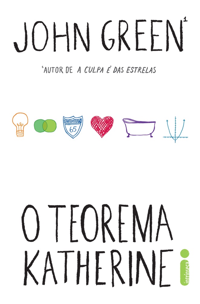 Capa do livro O Teorema Katherine, de John Green