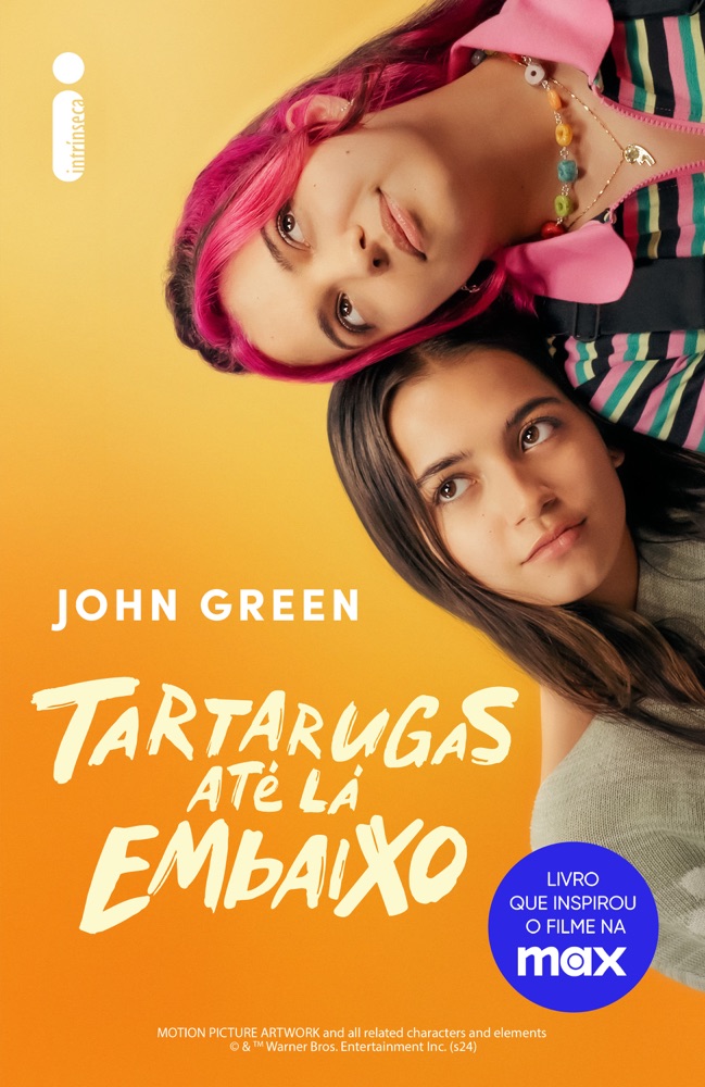 Capa do livro Tartarugas Até Lá Embaixo, de John Green